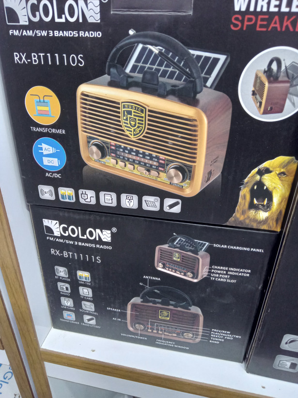 رادیو و اسپیکر شارژی GOLON RX_BT111OS